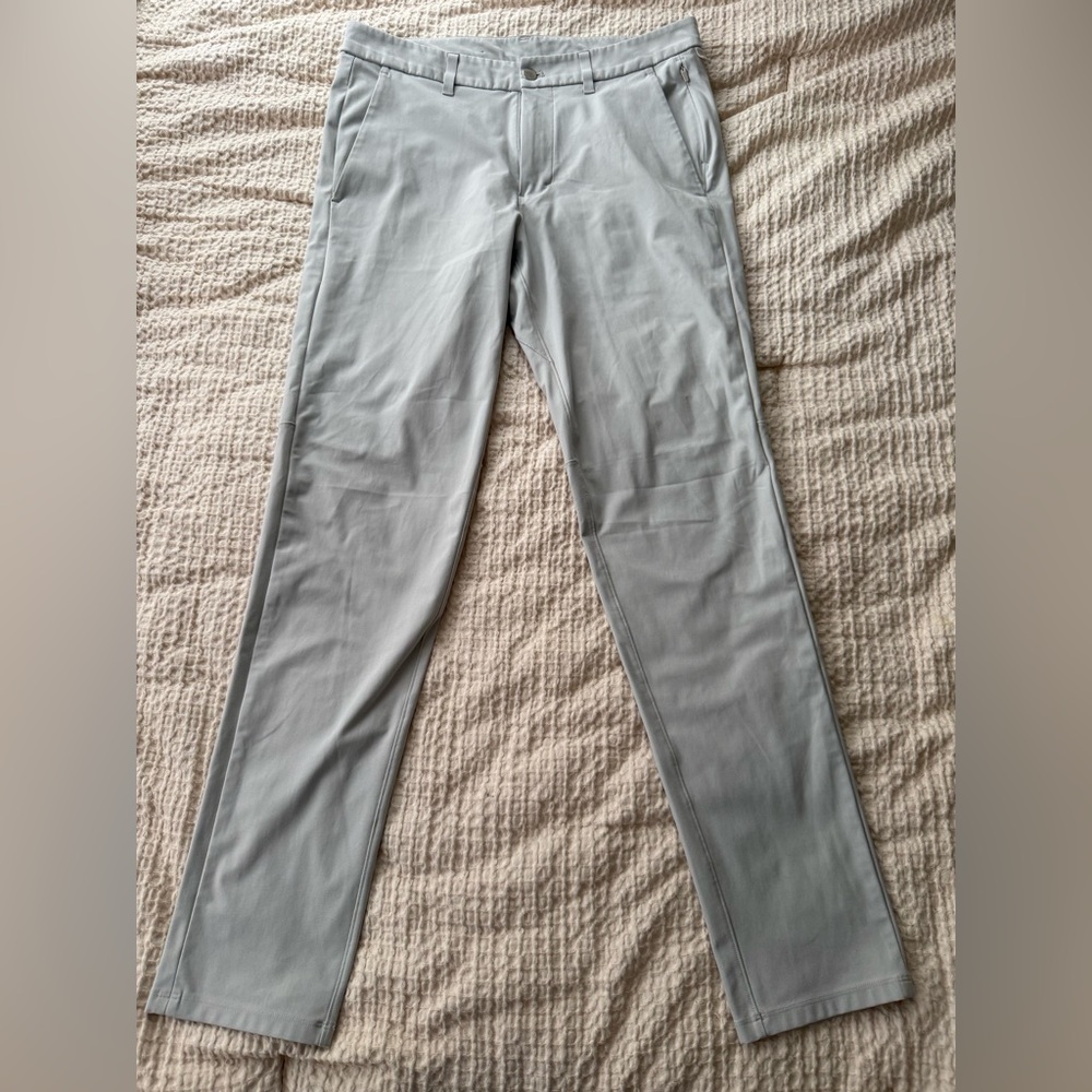 Lululemon Men’s Commission Pants Slim Fit 32x32 Gray